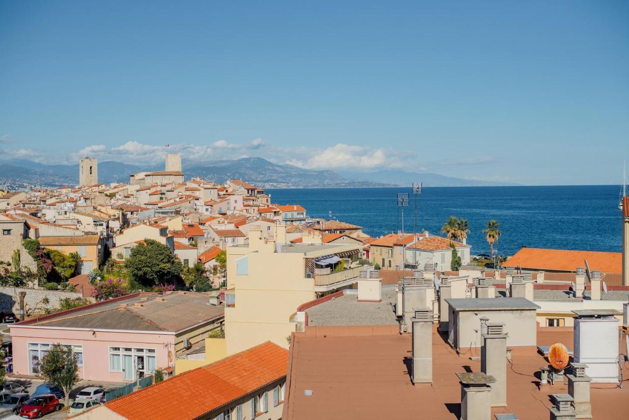 High Standing With Incredible Old Antibes And Sea Views Apartment Ngoại thất bức ảnh