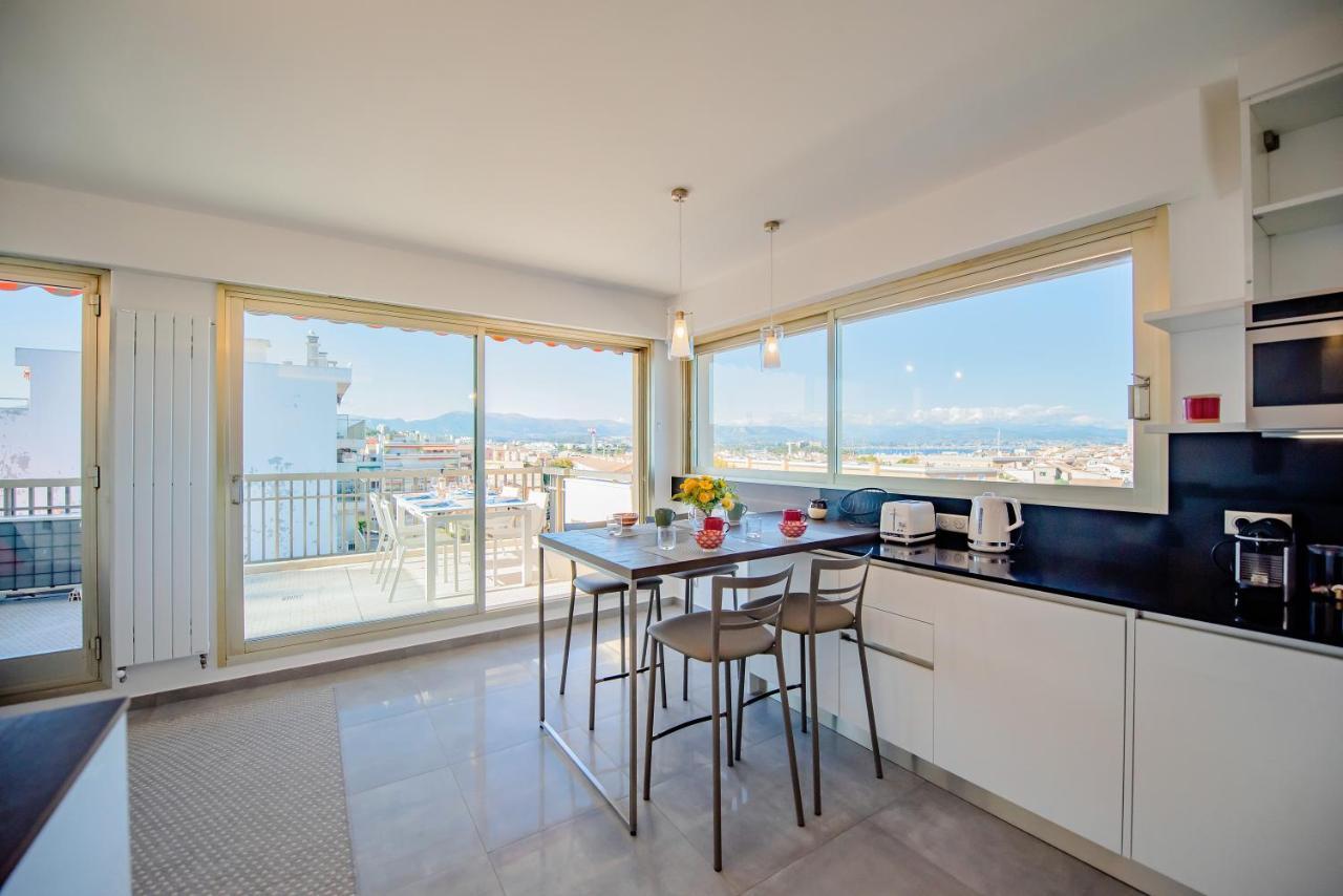 High Standing With Incredible Old Antibes And Sea Views Apartment Ngoại thất bức ảnh