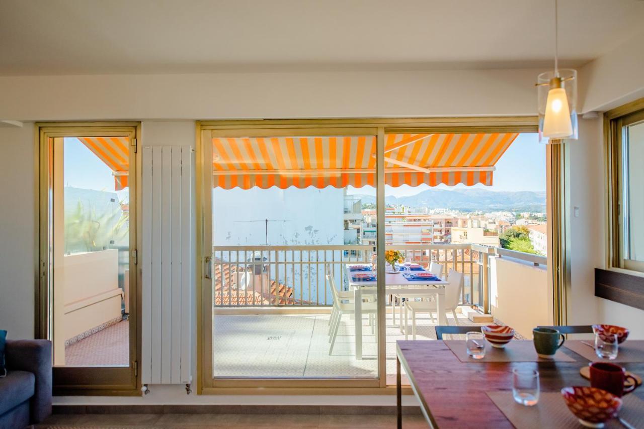 High Standing With Incredible Old Antibes And Sea Views Apartment Ngoại thất bức ảnh