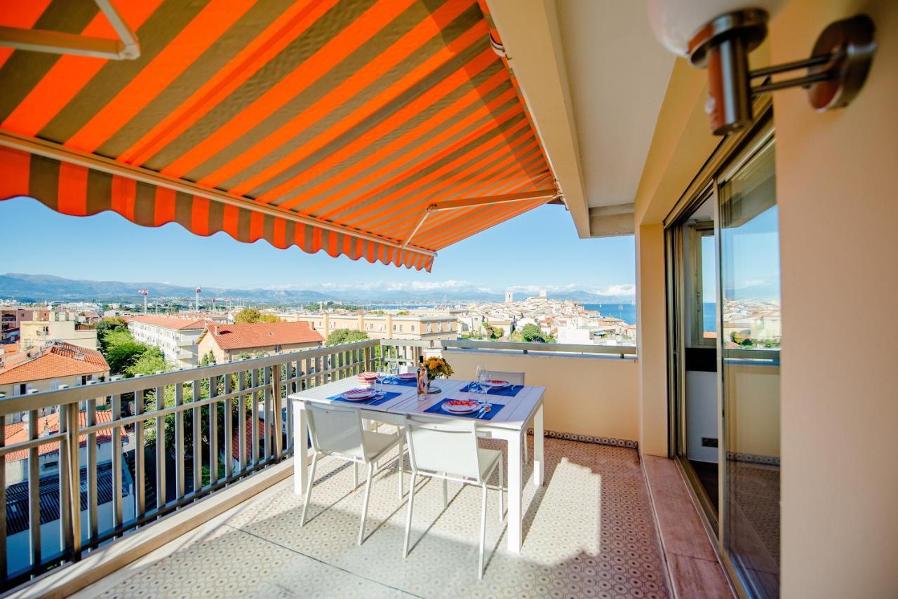 High Standing With Incredible Old Antibes And Sea Views Apartment Ngoại thất bức ảnh