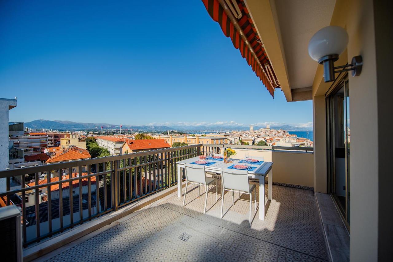 High Standing With Incredible Old Antibes And Sea Views Apartment Ngoại thất bức ảnh