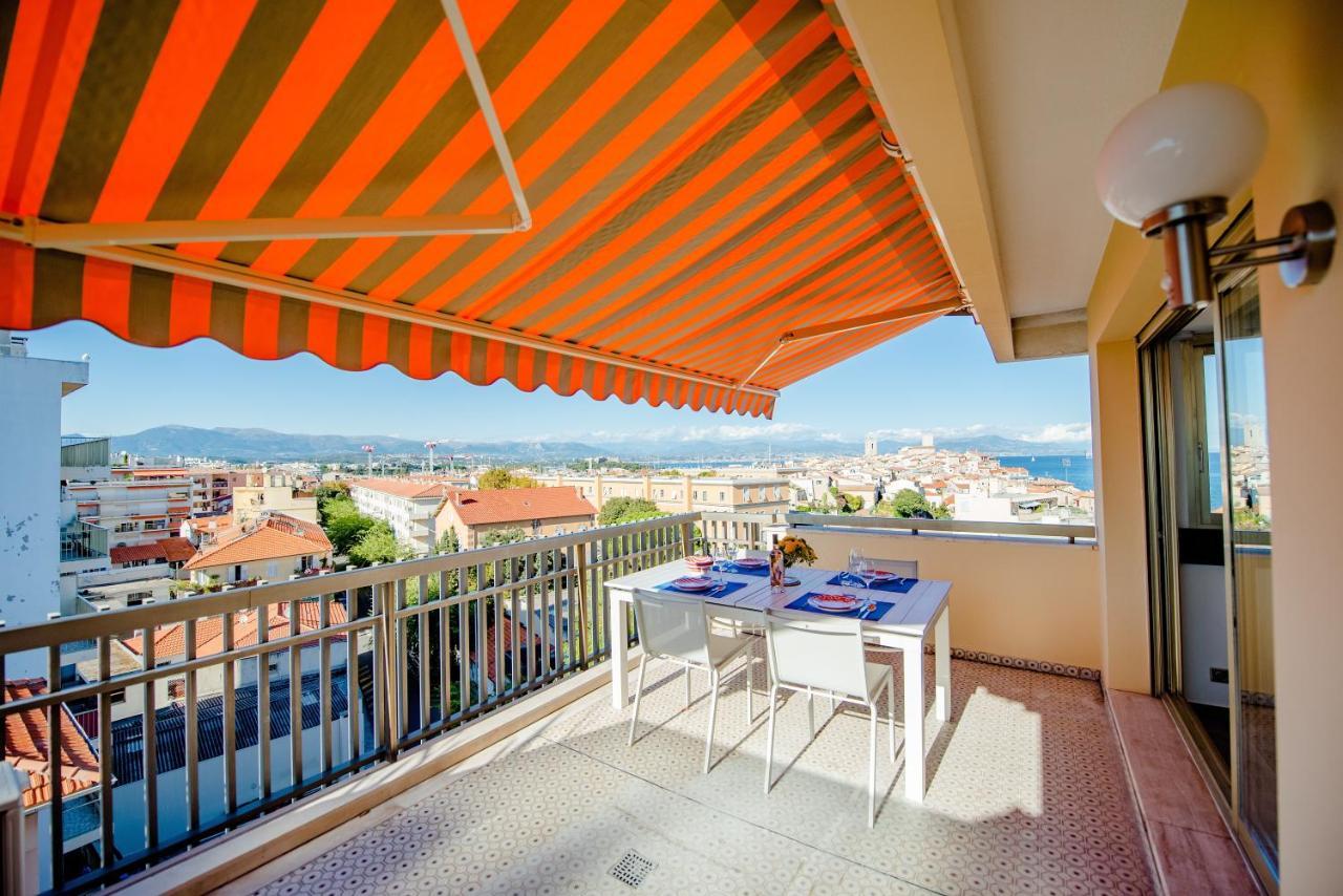 High Standing With Incredible Old Antibes And Sea Views Apartment Ngoại thất bức ảnh